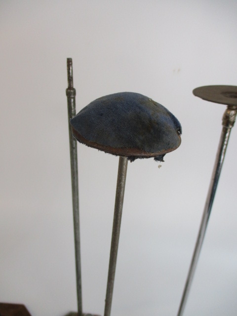 Collection of Victorian Milliners hat stands . - Image 3 of 6