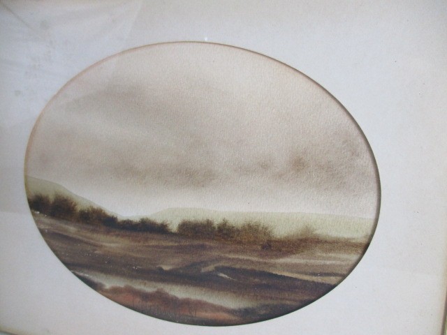 Original landscape water colour west country artist David Cosnett. L25 x H20cms - Image 2 of 3