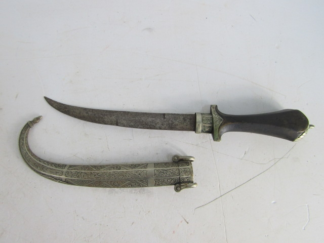 Khanjar Jambiya reproduction Dagger with sheath