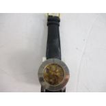 Vintage PG time ltd men's skeleton one jewel wrist watch, Swiss parts.