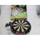 Winmau pro SFB England dart board with box.