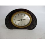 Vintage 1950's mantle clock. A/F