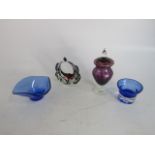 Lot of mid century glass Murano etc