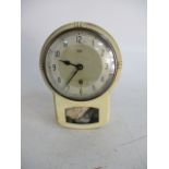 Vintage 'Smiths' Enfield Metal Frame Clock