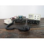 Vintage CB Radios and Meters to include Amstrad CB901, Marc NR-SGVF1. Pace P5455 SWR Meter and