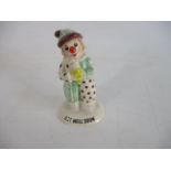 Beswick "Get well soon" clown figurine.