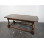 Vintage old charm style coffee table. H43 x L106 x W43cm