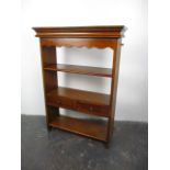 20th Century Wall Shelving Unit and Drawers H95cm x L67cm x W74cm