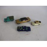 Corgi diecast man from uncle, Lincoln continental, safari landrover etc.