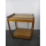 Vintage art deco drinks trolley (H 80cm x L 73cm x W 50cm)