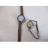 Pair of vintage Swiss made ladies watches to include Philex Lever.