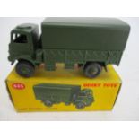 Dinky Toys 623 army covered wagon, with box.