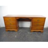 20th Century Antique Style Desk L161 x H65cm x W44 cm