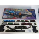 Vintage Hornby Twin Train Freight model railway set boxed apears complete but unchecked