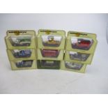 Mixed lot of diecast Matchbox models of yesteryear.