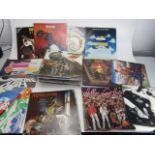 Selection of LPs to include Jethro Tull Marillion Magnum UFO etc