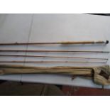 Vintage Edgar Sealey & Sons Octopus Sea Trout Fly Rod 4 piece