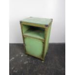 Vintage Lloyd Loom style bedside cabinet