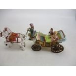 Vintage Bond ware China, musical horse and carriage.