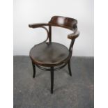 Antique Bentwood chair.
