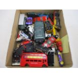 Mixed lot of diecast vehicles to include, Matchbox hotwheels, real toy etc. Lot 2