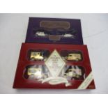 Lledo golden days special edition boxed set, along with Royal wedding anniversary set.