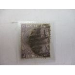 SG 97 6d lilac with hyphen plate 6, catalogue £175.