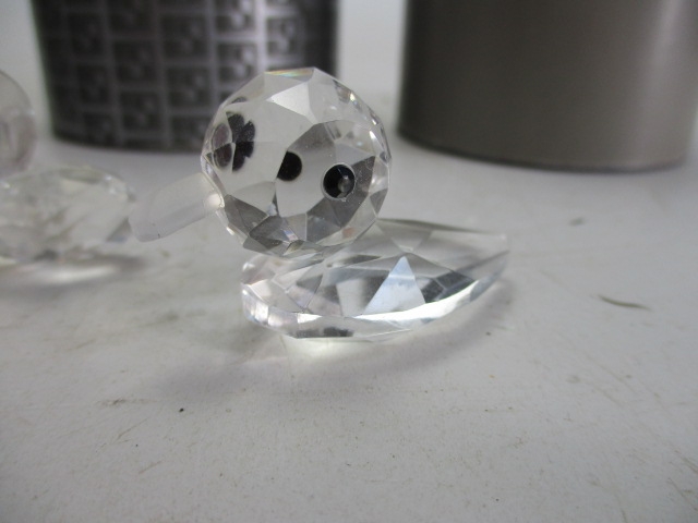 Trio of Swarovski crystal to include squirrel, duck and butterfly. - Image 4 of 4