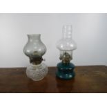 Pair of Vintage Oil Lamps