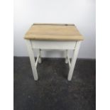 Vintage school desk 71cm x 58cm x 46cm