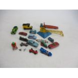 Mixed diecast to include Dinky, Matchbox, Lesney and Corgi.