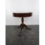 20th Century Side Table with 3 Drawers W51cm x H56cm