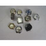 Collection of vintage watches to include Timex Seajade etc