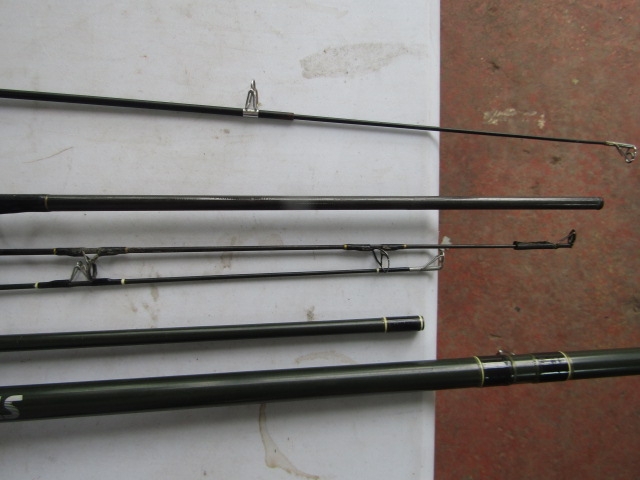 3 fishing rods and chair Silstar ET 3801-360 Silstar SP60 3572-300 and a telescopic rod - Image 4 of 6