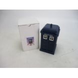 Doctor who Tardis police money box 8 1/2 inch tall with box.