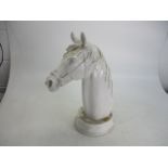 Large 19 inch horse head/bust.