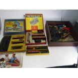 Large collection of model railway items to include Trix Hornby Dublo etc