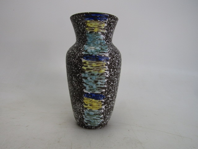 Vintage West German vase pattern no 663-25 unusual pattern . - Image 2 of 4