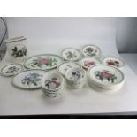 Portmeirion pottery selection ''Botan and garden'' serving plates, dinner bowls etc