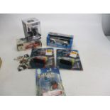Mixed lot to include pop movies Alien, Matchbox action carded cars etc.