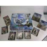 Mixed lot of Lord Of The Rings and Golden Compass to include figures and vehicle display pieces