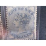 SG187 1884 1/2d slate blue unused no gum, Cat £35.