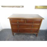 Early 20th century chest of oak drawers