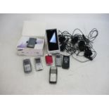 Mixed lot of vintage mobile phones to include Nokia, Sony Ericsson etc.