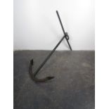 Vintage cast iron anchor 103cm high x 57cm wide