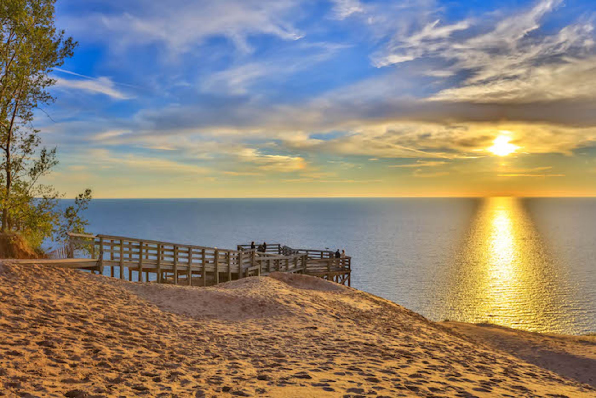 Great Outdoors Near the Beautiful Lake Michigan Shoreline