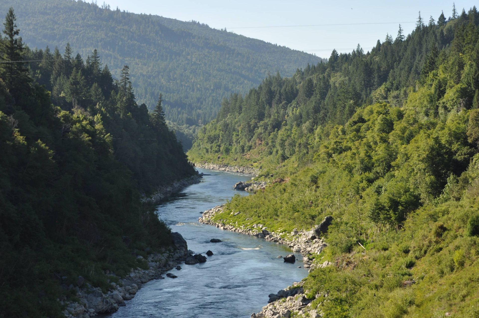 Scenic Wooded Lot in Northwestern California on the Klamath River!