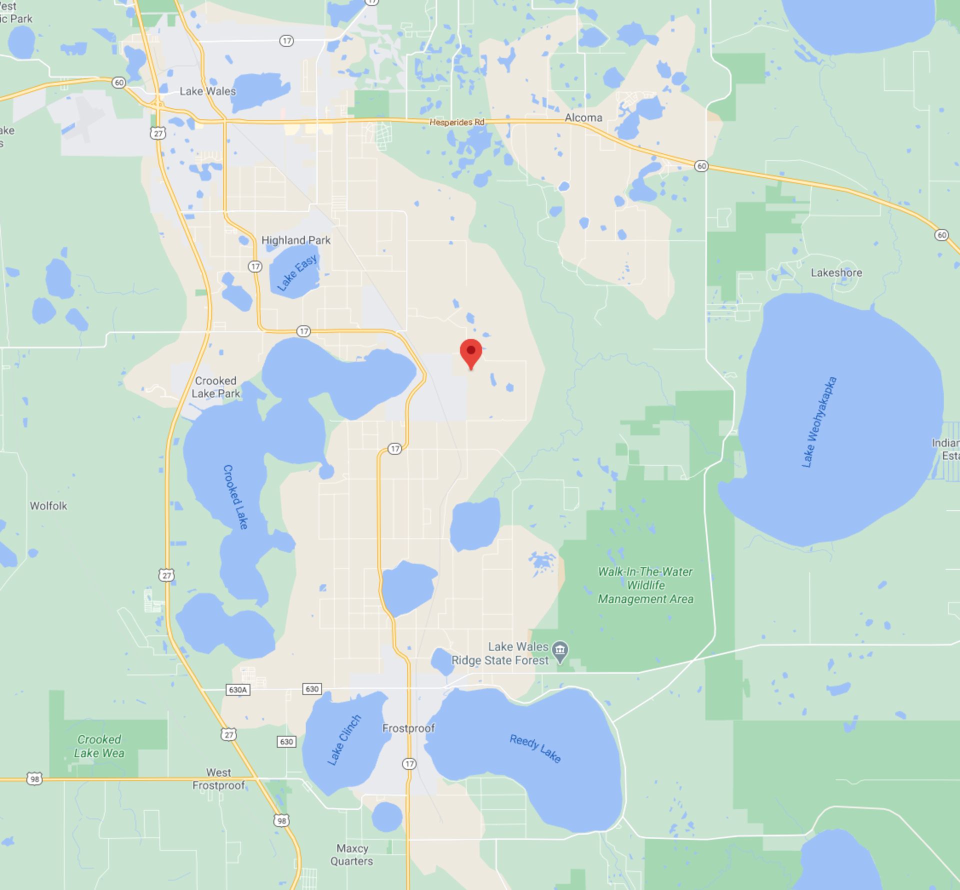Over Half an Acre Less than a Mile from Crooked Lake in Polk County, Florida! - Image 2 of 7