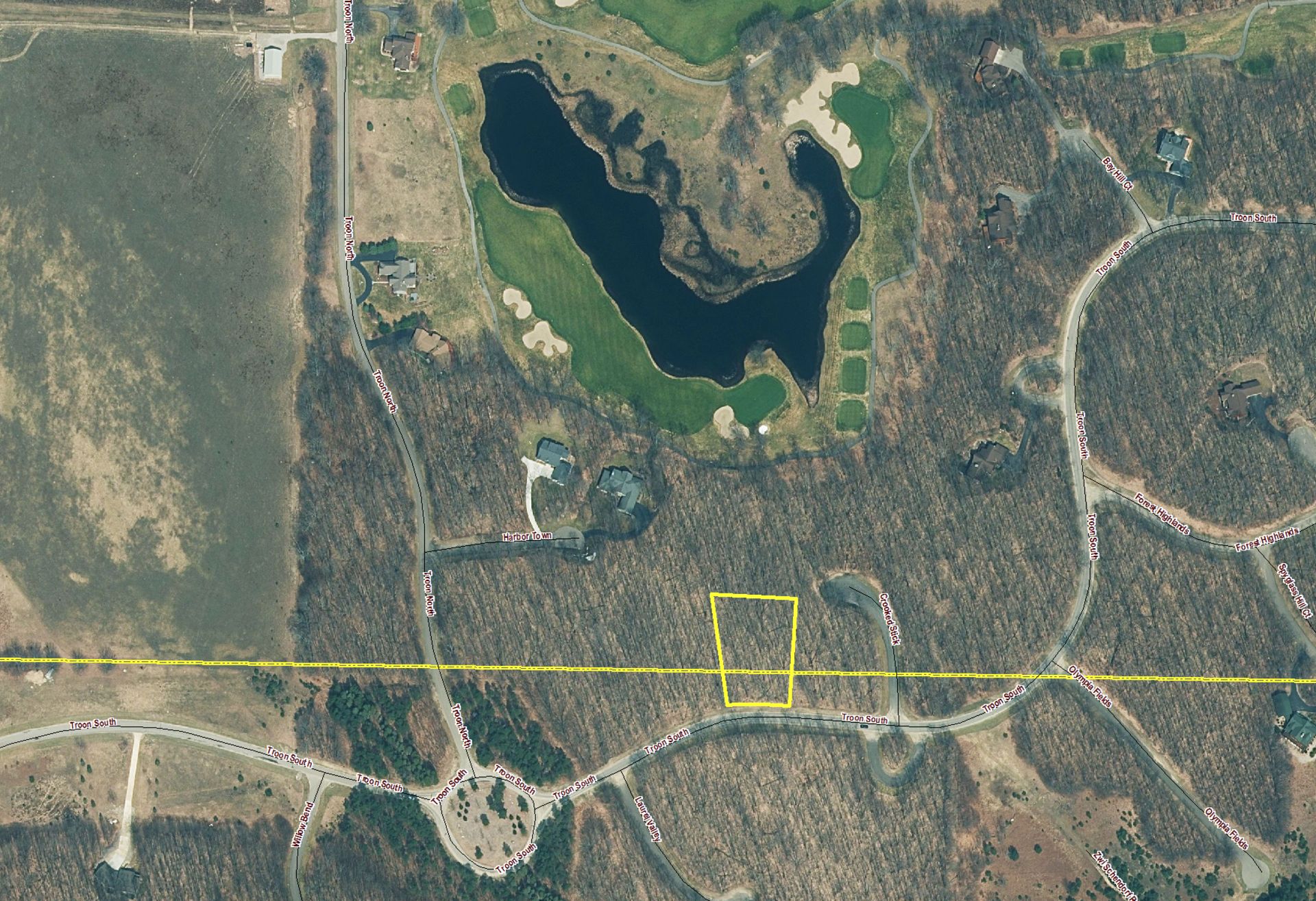 3/4 Acre Near a Beautiful Golf Course in Custer Township, Michigan! - Image 4 of 8