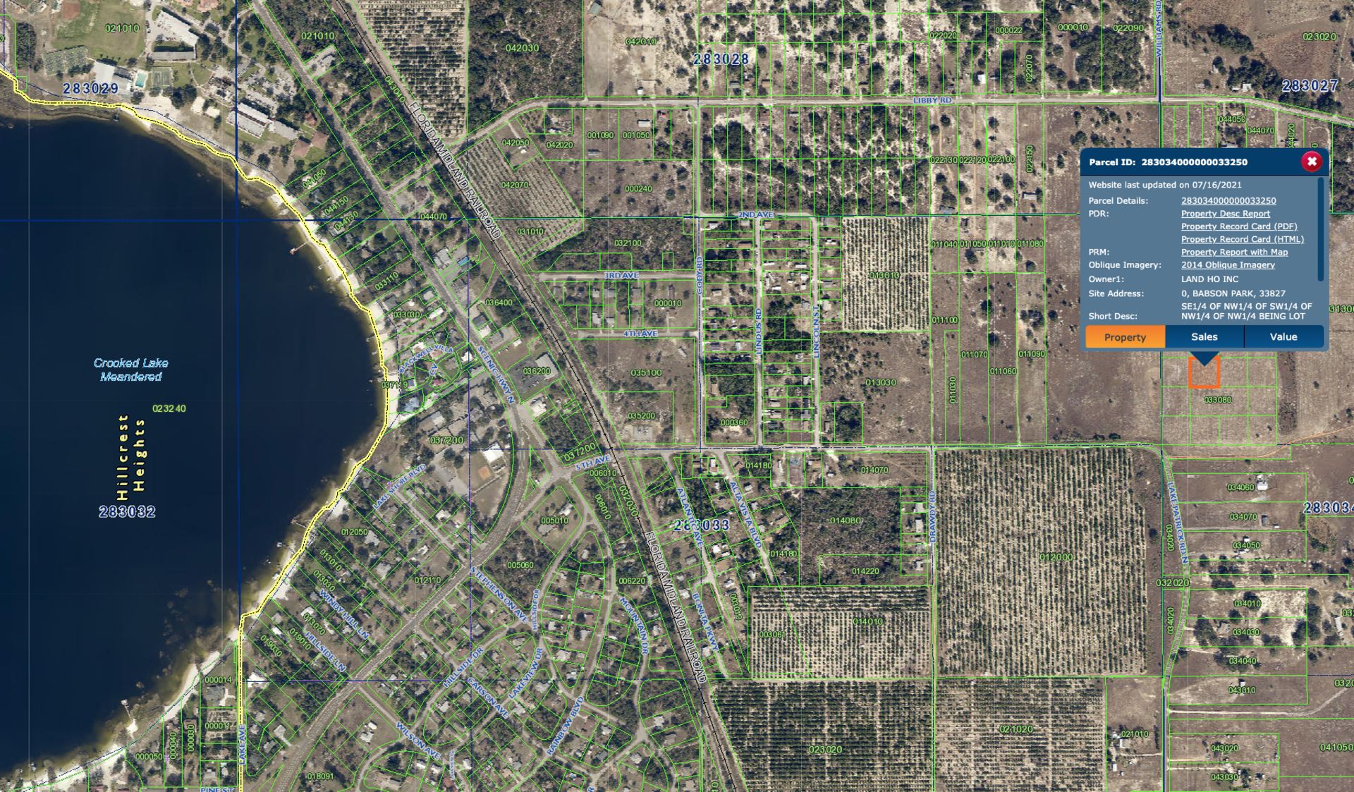 Over Half an Acre Less than a Mile from Crooked Lake in Polk County, Florida! - Image 5 of 7